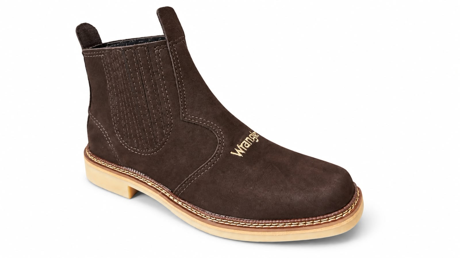Botina Wrangler 022W — Café Nobuck foto 8