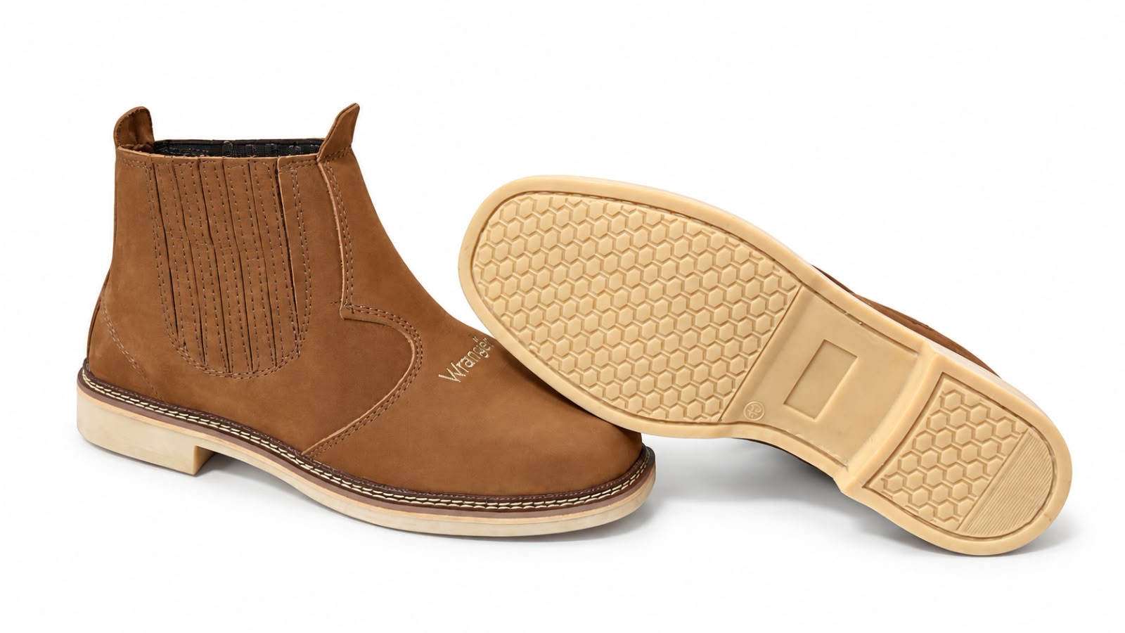 Botina Wrangler 022W — Castor Nobuck foto 3