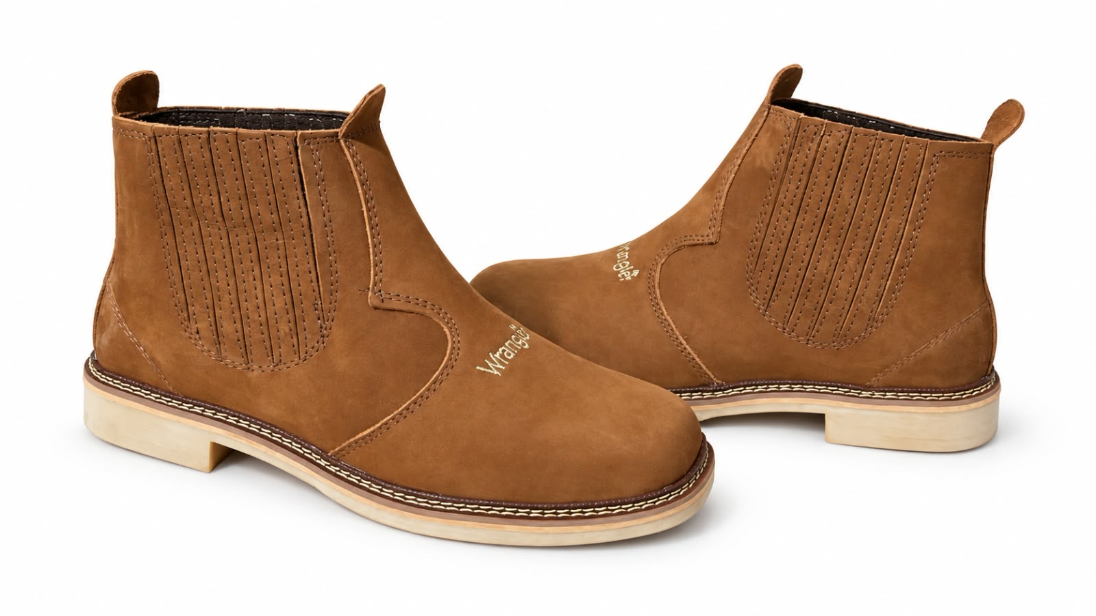 Botina Wrangler 022W — Castor Nobuck foto 5