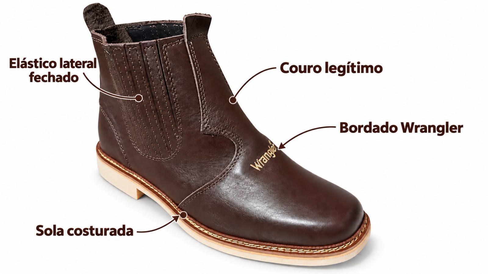 Botina Wrangler 022W — Chocolate